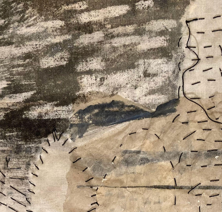 Landscape: mixed media